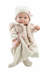 Кукла Бэби в меховой жилетке 32 см (Paola Reina, 05123)